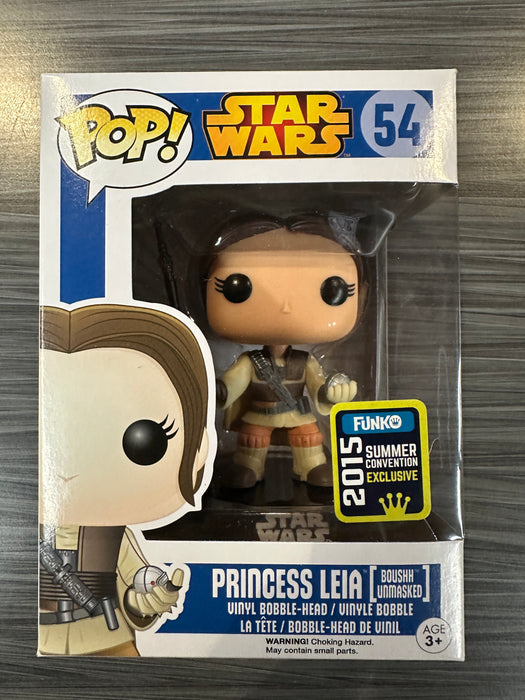 Funko POP! Star Wars: Princess Leia [Boushh Convention](2015 Summer Convention)(Damaged Box) #54