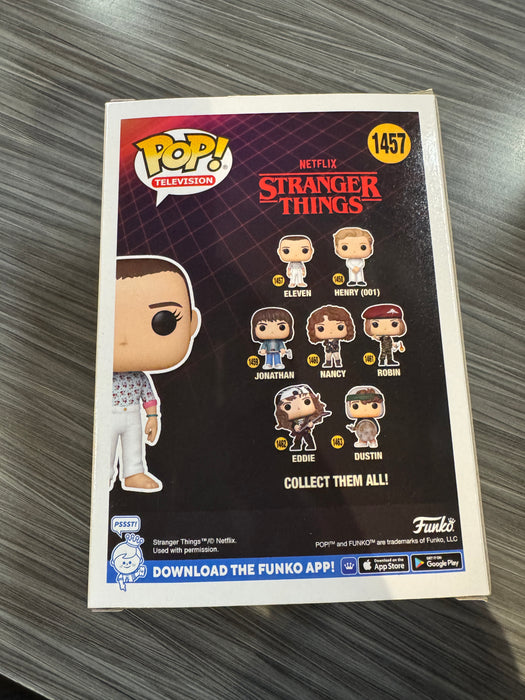 Funko POP! Stranger Things: Eleven (Signed/Millie Bobby Brown /JSA)(Damaged Box) #1457