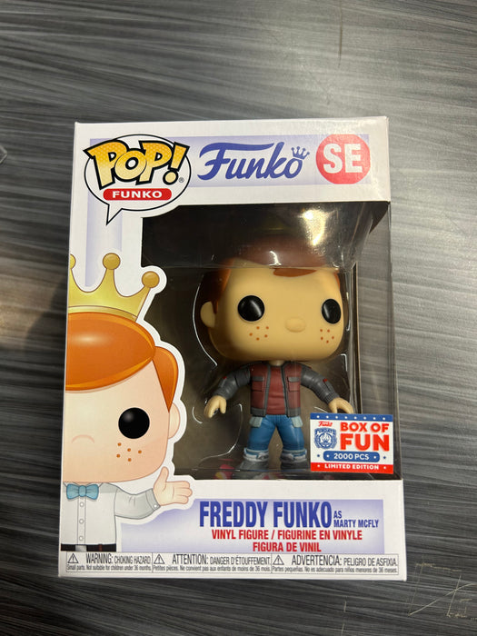 Funko POP! Freddy Funko [As Marty Mcfly] (2021 Fundays 2000 PCS)(Damaged Box)[A] #SE