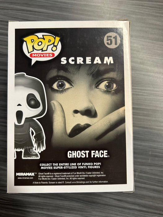 Funko POP! Movies: Scream - Ghost Face (Damaged Box)[B] #51