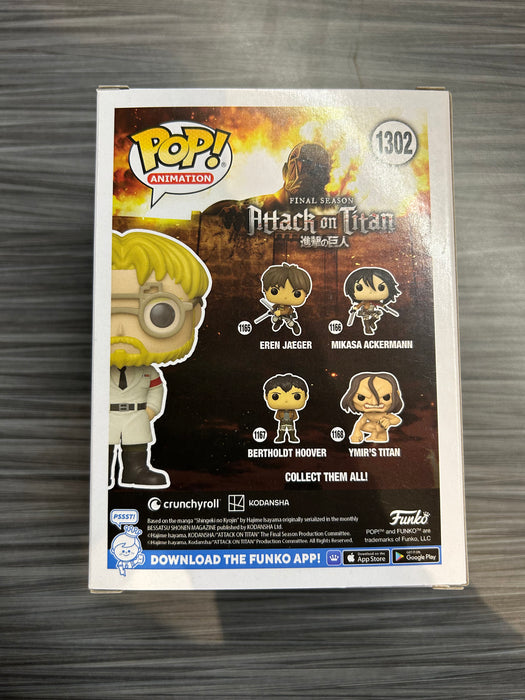 Funko POP! Animation: Attack on Titan - Zeke Jaeger (Hot Topic)(Signed/Jason Liebrecht/JSA) #1302