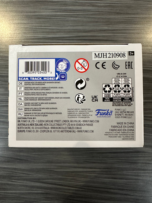 Funko POP! Movies: Back To The Future - Marty Mcfly (Signed/Michael J. Fox/Beckett)(Damaged Box) #49