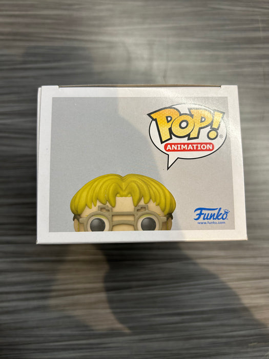 Funko POP! Animation: Attack on Titan - Zeke Jaeger (Hot Topic)(Signed/Jason Liebrecht/JSA) #1302