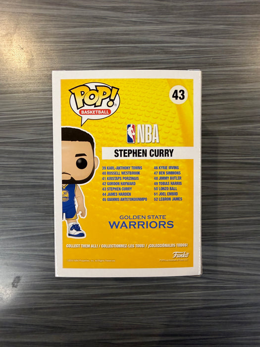Funko POP! Basketball: Golden State Warriors - Stephen Curry (Fanatics) #43