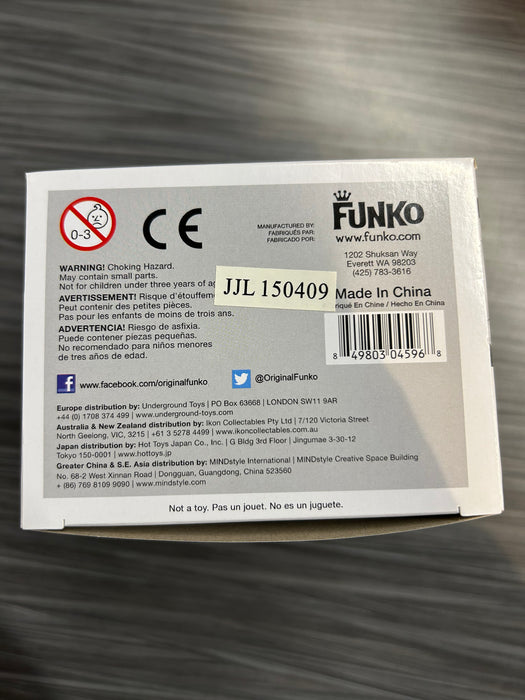 Funko POP! Heroes: Super Heroes - White Lantern: Batman (GiTD)(Fugitive Toys)(Damaged Box) #58