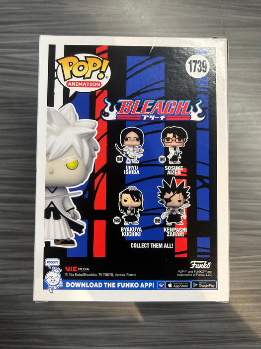 Funko POP! Animation: Bleach - White Ichigo (AAA)(Signed/Johnny Yong Bosch/JSA)(Damaged Box) #1739