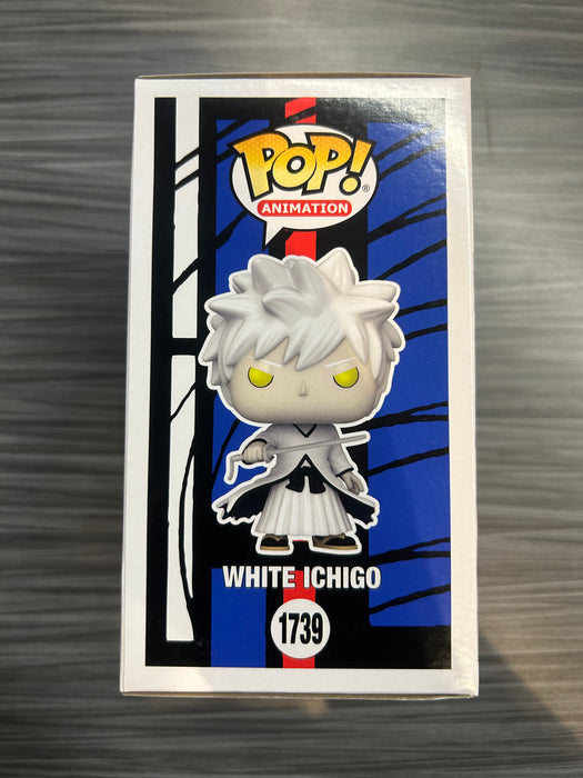 Funko POP! Animation: Bleach - White Ichigo (AAA)(Signed/Johnny Yong Bosch/JSA)(Damaged Box) #1739