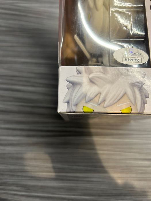 Funko POP! Animation: Bleach - White Ichigo (AAA)(Signed/Johnny Yong Bosch/JSA)(Damaged Box) #1739
