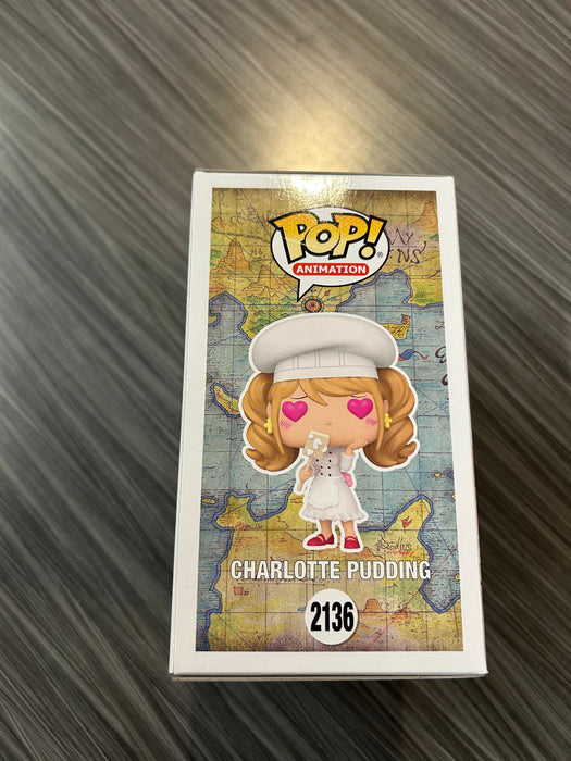 Funko POP! Animation: One Piece - Charlotte Pudding (Funko Sticker/Chalice)(Damaged Box) #2136
