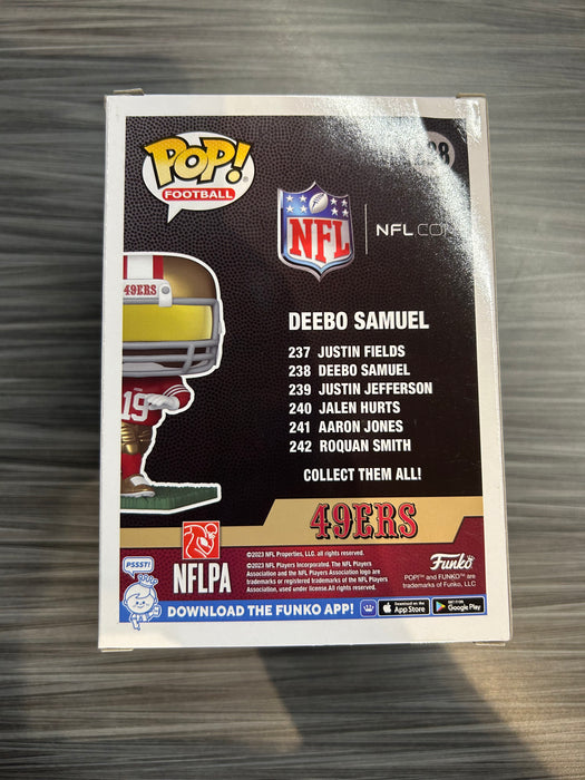 Funko POP! Football: 49ERS - Deebo Samuel (Signed/Deebo Samuel/Fanatics)(Damaged Box) #238