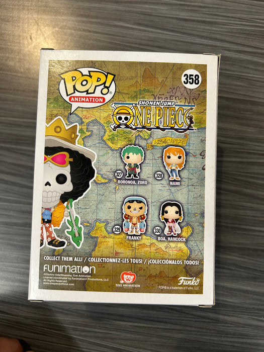 Funko POP! Animation: One Piece - Brook (2018 Fall Convention)(Damaged Box)[B] #358