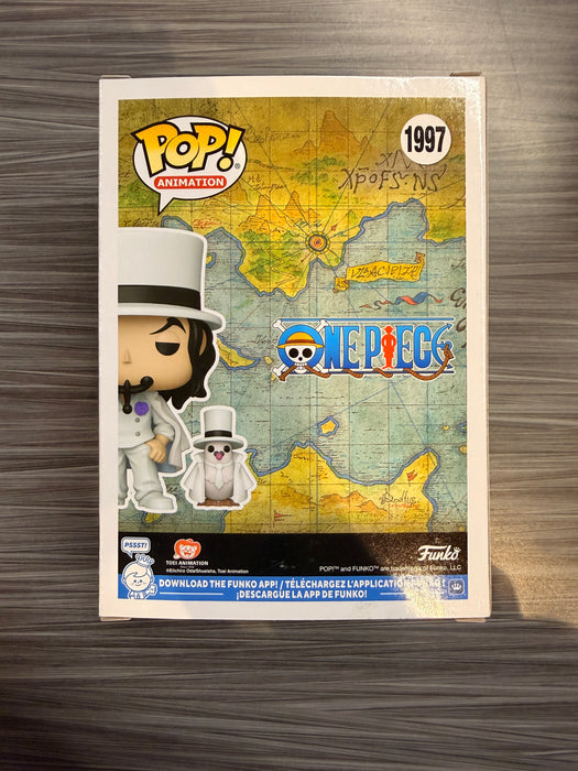 Funko POP! Animation: One Piece - Rob Lucci w/ Hattori (Funko Sticker/Toy Temple)(Signed/Jason Liebrecht/JSA) #1997
