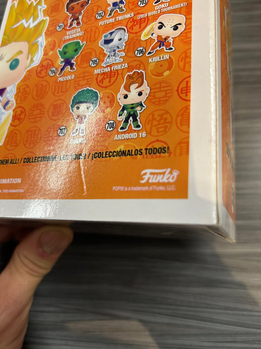 Funko POP! Animation: Dragon Ball Z - Super Saiyan 2 Gohan (GiTD)(GameStop)(Damaged Box) #518
