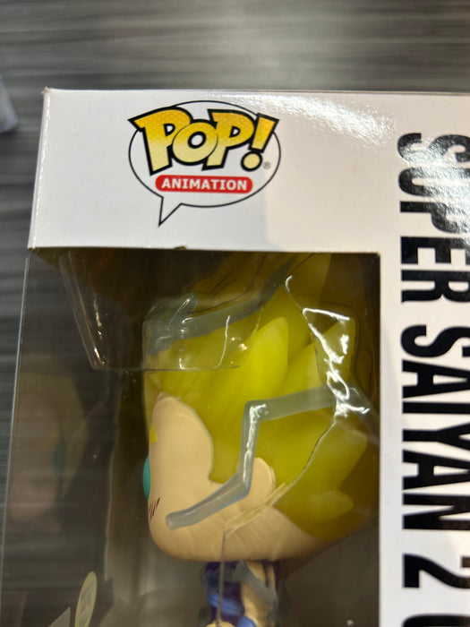 Funko POP! Animation: Dragon Ball Z - Super Saiyan 2 Gohan (GiTD)(GameStop)(Damaged Box) #518