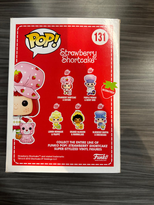 Funko POP! Strawberry Shortcake: Strawberry Shortcake & Custard (Scented)(Damaged Box*) #131