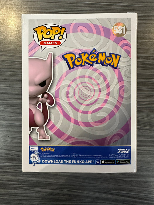 Funko POP! Games: Pokemon - Mewtwo [Pearlescent](Pokemon Center)(Damaged Box) #581