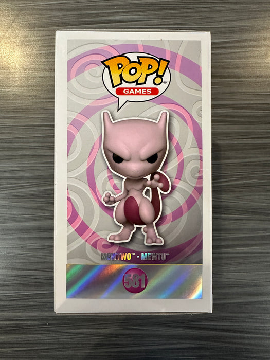 Funko POP! Games: Pokemon - Mewtwo [Pearlescent](Pokemon Center)(Damaged Box) #581
