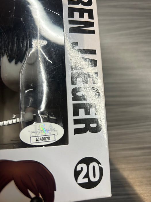 Funko POP! Animation: Attack on Titan - Eren Jaeger (Bait)(Signed/Bryce Papenbrook/JSA)(Damaged Box*) #20
