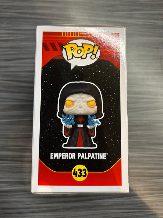 Funko POP! Star Wars: Emperor Palpatine (Signed/Ian McDiarmid/JSA)(Damaged Box) #433