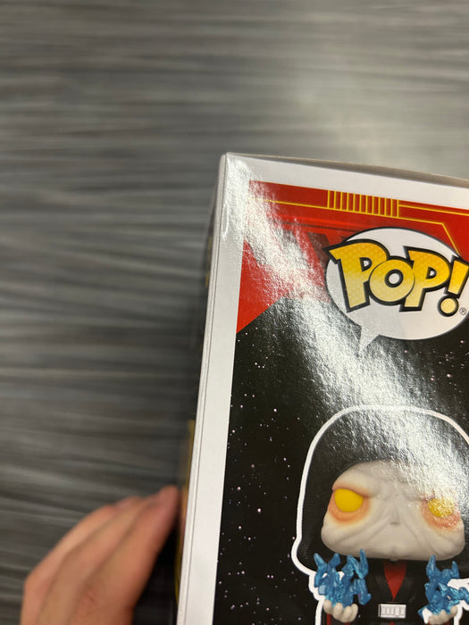 Funko POP! Star Wars: Emperor Palpatine (Signed/Ian McDiarmid/JSA)(Damaged Box) #433