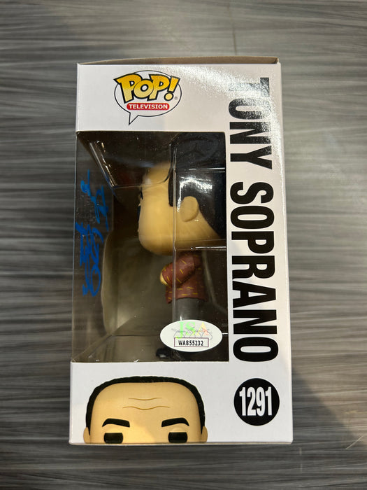 Funko POP! Television: Sopranos - Tony Soprano (Signed/Robert Iler/JSA) #1291