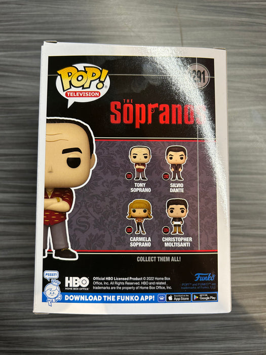 Funko POP! Television: Sopranos - Tony Soprano (Signed/Robert Iler/JSA) #1291