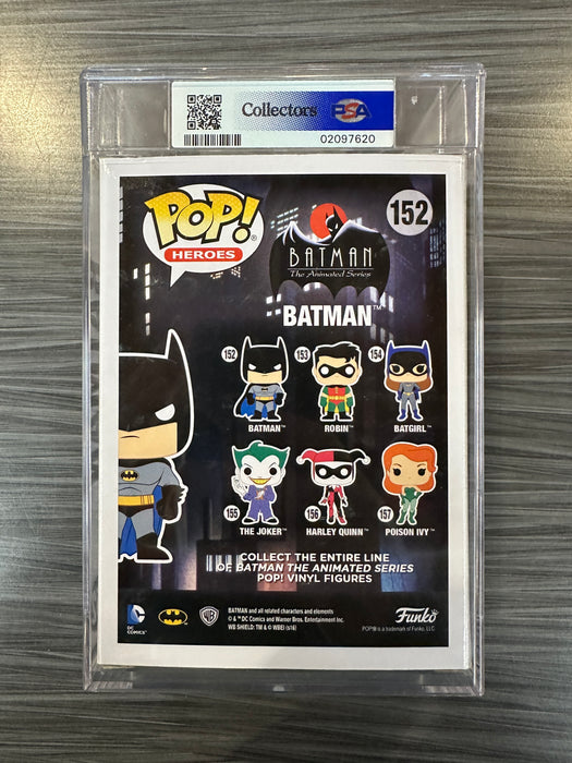 Funko POP! Batman The Animated Series: Batman (Signed/Kevin Conroy/PSA Graded 8)#152