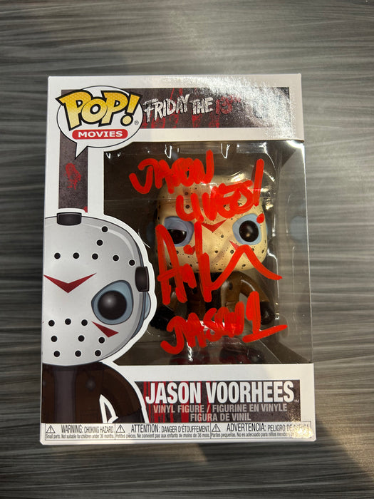 Funko POP! Movies: Friday The 13th - Jason Voorhees (Signed/Ari Lehman/JSA) #01