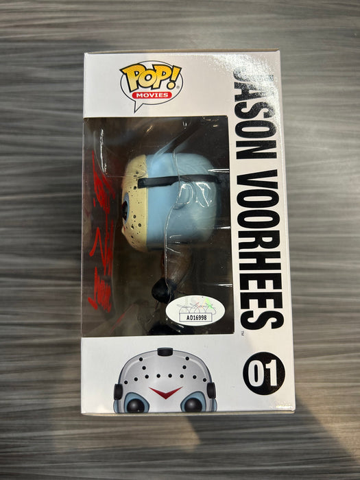 Funko POP! Movies: Friday The 13th - Jason Voorhees (Signed/Ari Lehman/JSA) #01