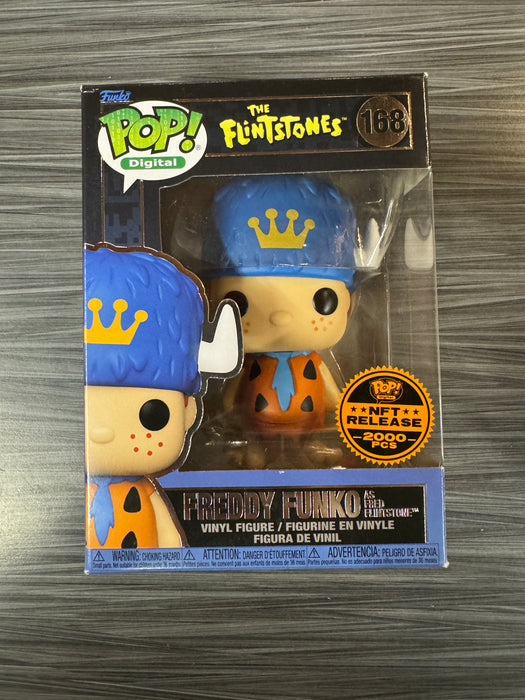 Funko POP! Digital: The Flintstones - Freddy Funko As Fred Flintstone (NFT Release)(2000 PCS)(Damaged Box) [C] #168