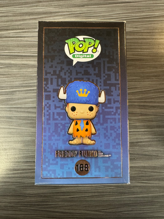Funko POP! Digital: The Flintstones - Freddy Funko As Fred Flintstone (NFT Release)(2000 PCS)(Damaged Box) [C] #168