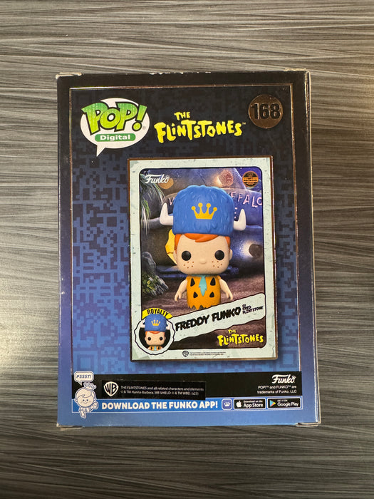 Funko POP! Digital: The Flintstones - Freddy Funko As Fred Flintstone (NFT Release)(2000 PCS)(Damaged Box) [C] #168