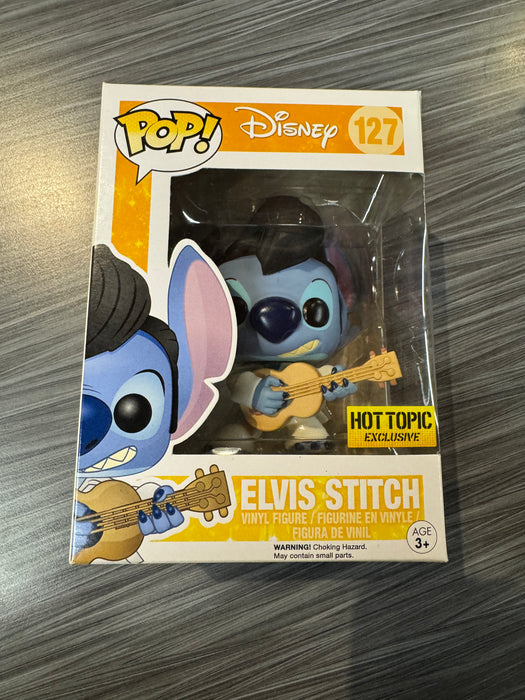 Funko POP! Disney: Elvis Stitch (Hot Topic)(Damaged Box*) #127