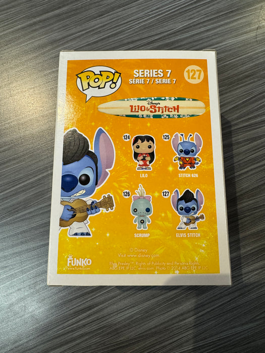 Funko POP! Disney: Elvis Stitch (Hot Topic)(Damaged Box*) #127