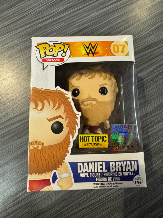 Funko POP! WWE: Daniel Bryan (Hot Topic)(Damaged Box)[A] #07