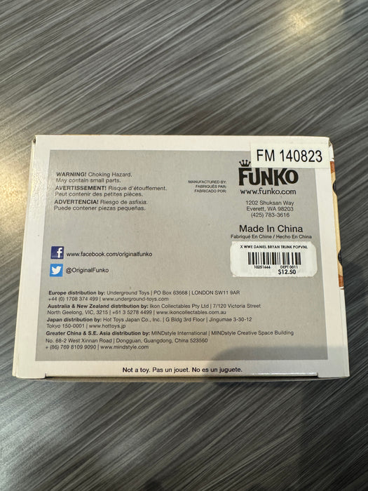 Funko POP! WWE: Daniel Bryan (Hot Topic)(Damaged Box)[A] #07