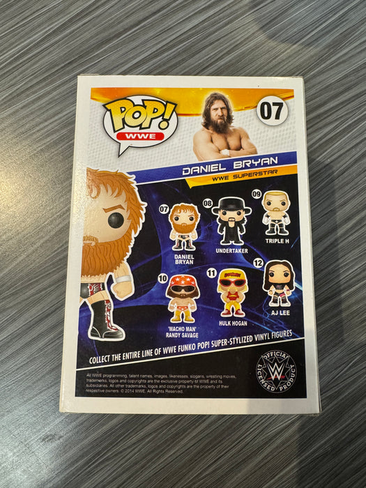 Funko POP! WWE: Daniel Bryan (WWE Exclusive)(Damaged Box) #07
