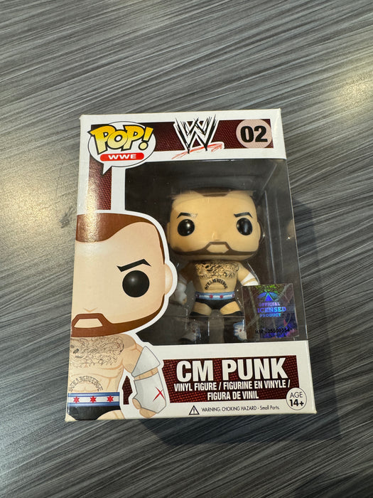 Funko POP! WWE: CM Punk (Damaged Box) #02