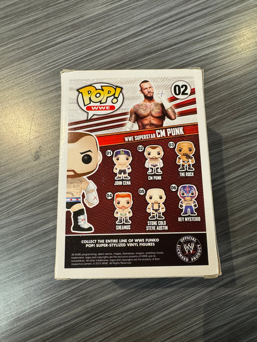 Funko POP! WWE: CM Punk (Damaged Box) #02