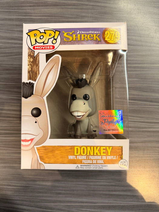 Funko POP! Movies: Shrek - Donkey (PopLife)(Damaged Box) #279