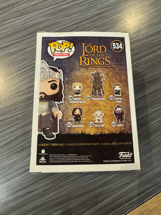Funko POP! Movies: The Lord of The Rings - King Aragorn (B&N)(Damaged Box*) #534