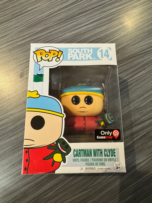 Funko POP! South Park: Cartman w/ Clyde (GameStop)(Damaged Box) #14