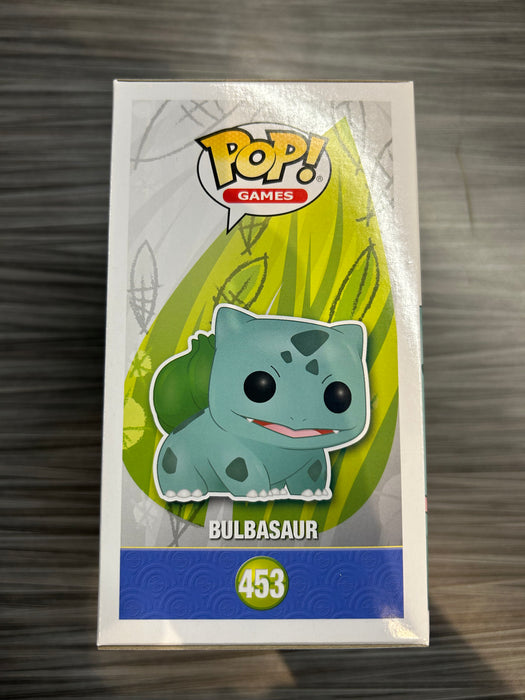 Funko POP! Games: Pokemon - Bulbasaur (Signed/Tara Sands/JSA)(Damaged Box) #453
