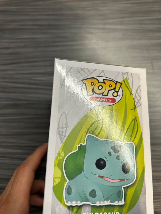 Funko POP! Games: Pokemon - Bulbasaur (Signed/Tara Sands/JSA)(Damaged Box) #453