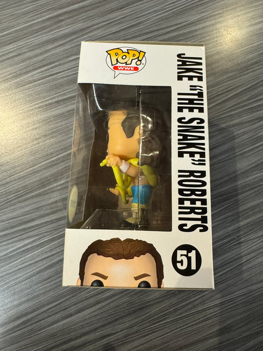 Funko POP! WWE: Jake "The Snake" Roberts (CHASE)(Damaged Box) #51