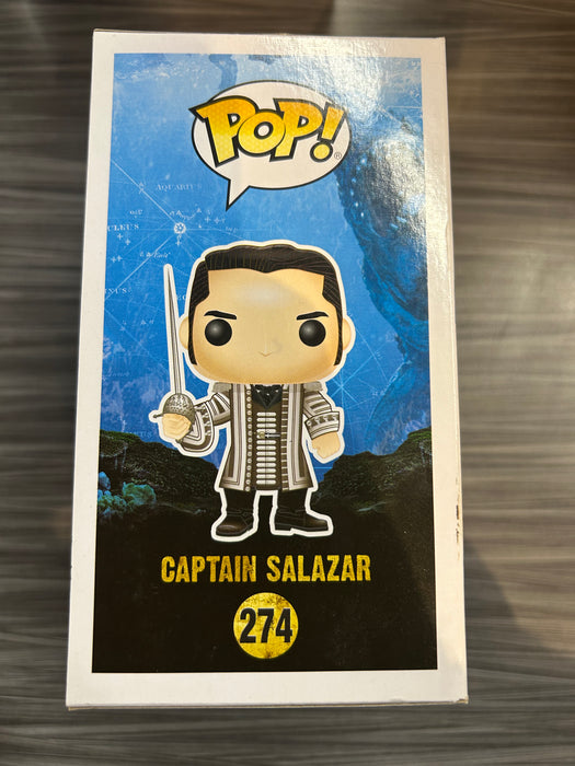 Funko POP! Disney Pirates Of The Carribean -  Captain Salazar (CHASE)(Damaged Box*)  #274