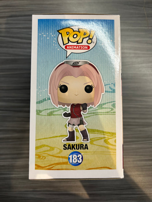 Funko POP! Animation: Naruto Shippuden - Sakura (Signed/Kate Higgins/JSA)(Damaged Box) #183