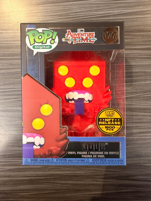 Funko POP! Digital: Adventure Time - Golb (NFT Release 1600 PCS)(Damaged Box) #177
