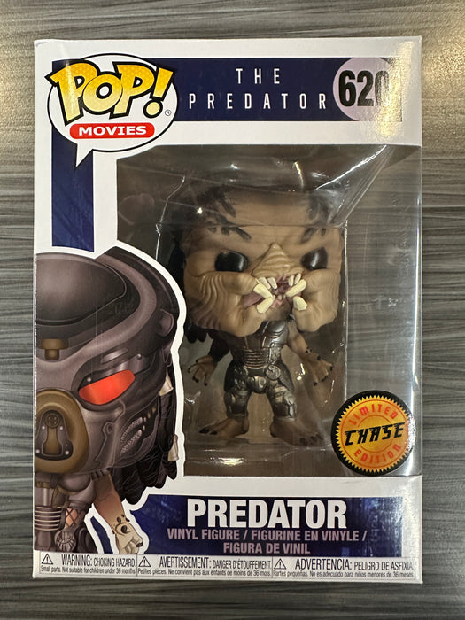 Funko POP! Movies: The Predator - Predator [Unmasked] (CHASE)(Damaged Box) #620