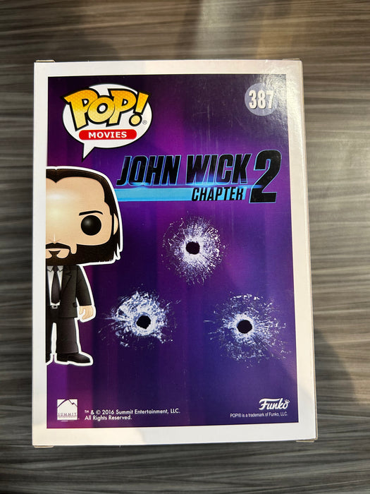 Funko POP! Movies: John Wick 2 - John Wick (CHASE)(Damaged Box) #387